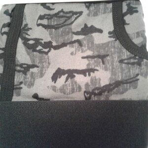 Men's boxer briefs spandex S 28 30 Black Gray Camo NEW